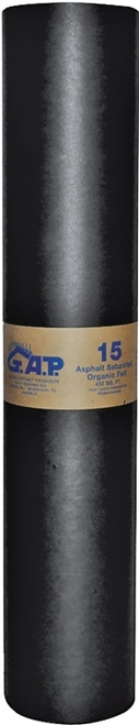 ORGILL 15RF Roofing Felt, 144 ft L, 3 ft W [SKU: ORG7874878]