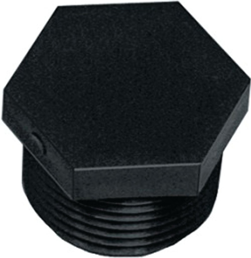 GREEN LEAF F112P Pipe Plug, 1-1/2 in, MNPT, Black [SKU: ORG1941970]
