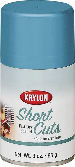 Krylon KSCS070 Spray Paint, High-Gloss, Bonnet Blue, 3 oz, Can [SKU: ORG3104718]