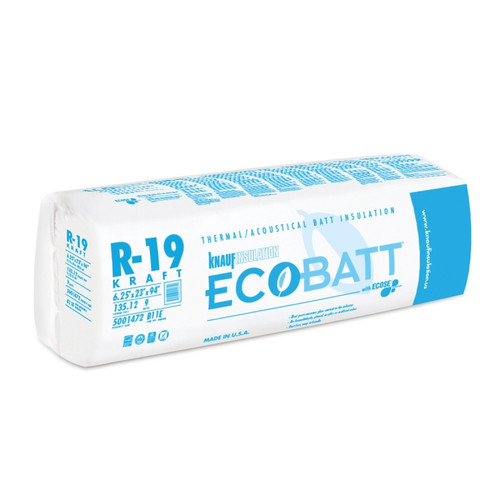 Knauf Insulation B11E R19K Building Insulation, 94 in L, 23 in W, Steel [SKU: ORG0302679]