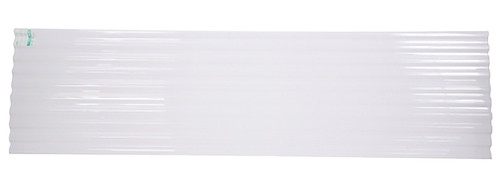 TUFTEX 141318 Roof Panel, 8 ft L, 26 in W, Octagonal Wave Profile, Polycarbonate Thermoplastic Polymer [SKU: ORG7425762]