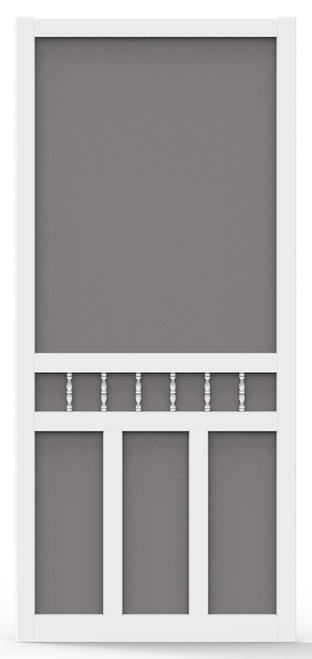 SCREEN TIGHT WACC36HD Screen Door, 36 in W, 80 in H, White [SKU: ORG7949902]