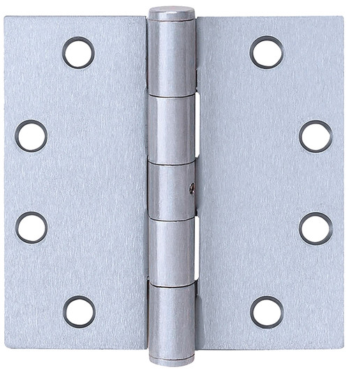 Tell Manufacturing H4545 Series HG100315 Square Corner Hinge, 4-1/2 in H Frame Leaf, 0.134 in Thick Frame Leaf, Satin [SKU: ORG4791398]