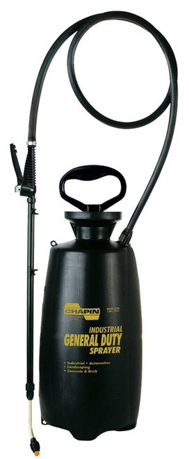 CHAPIN 2553E Chemical Sprayer, 3 gal Tank, Poly Tank, 60 in L Hose, Black [SKU: ORG2021830]