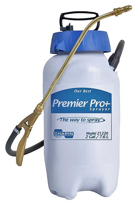 CHAPIN Premier Pro XP 21220XP Handheld Sprayer, 2 gal Tank, Poly Tank, 42 in L Hose, White [SKU: ORG8550154]