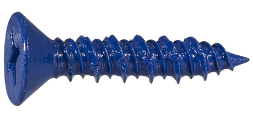MIDWEST FASTENER 10540 Masonry Screw, 1/4 in Dia, 1-1/4 in L, Steel [SKU: ORG4532131]