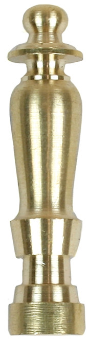 Jandorf 60100 Spindle Finial, Solid Brass [SKU: ORG3404068]