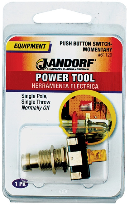 Jandorf 61120 Switch, 10/15 A, 125/250 V, SPST, Tab Terminal [SKU: ORG3402567]