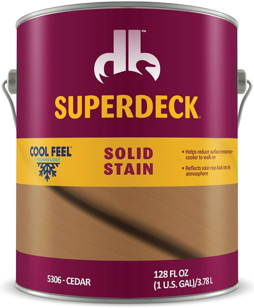 Duckback DPI053064-16 Wood Stain, Slight, Cedar, Liquid, 1 gal [SKU: ORG7151855]