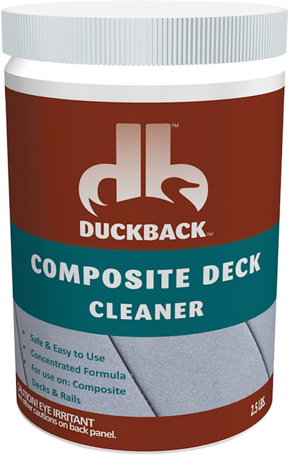 Duckback DB0042106-42 Deck Cleaner, Solid, Light Blue, 2.5 lb, Bottle [SKU: ORG9639097]