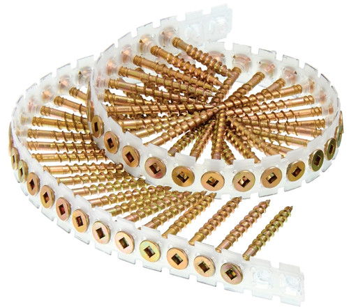 SCREW 8X1-3/4 2SQ FLAT YEL ZC [SKU: ORG6818348]