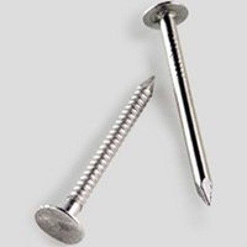 Simpson Strong-Tie S410ARN5 Roofing Nail, 4D Penny, 1-1/2 in L, Full Round Head, 10 ga Gauge, Stainless Steel [SKU: ORG1010115]