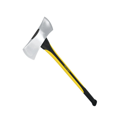 Vulcan 34476 Michigan Axe, High Polished Head, 3.5 lb Head, Fiberglass Handle, 34 in OAL [SKU: ORG6367510]