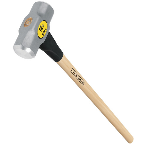 Vulcan 34506 Hammer, 12 lb Head, Sledge, Forged Milled Head, Steel Head [SKU: ORG6746879]