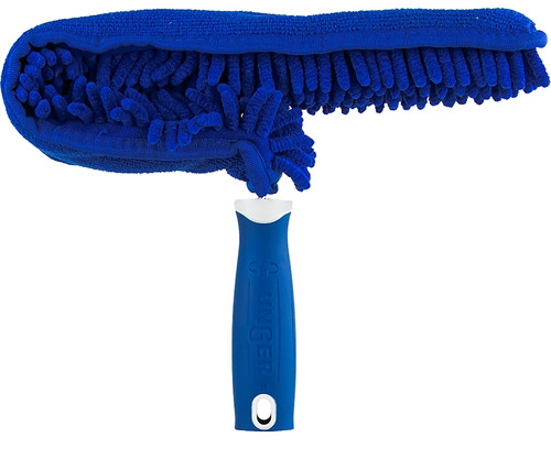Unger 989660 Ceiling Fan Duster, 9 in Head, Microfiber Head, 6 in L Handle, Blue [SKU: ORG5621636]