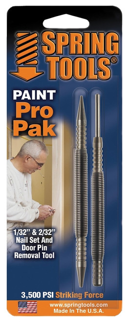 SPRING TOOLS PM407 Nail Set and Hinge Pin Tool, Metal [SKU: ORG7341779]