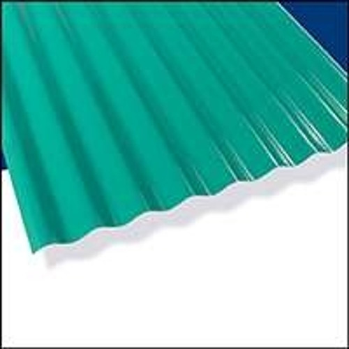 Palruf 101480 Corrugated Roofing Panel, 12 ft L, 26 in W, 0.063 in Thick Material, Polycarbonate, Green [SKU: ORG3717162]