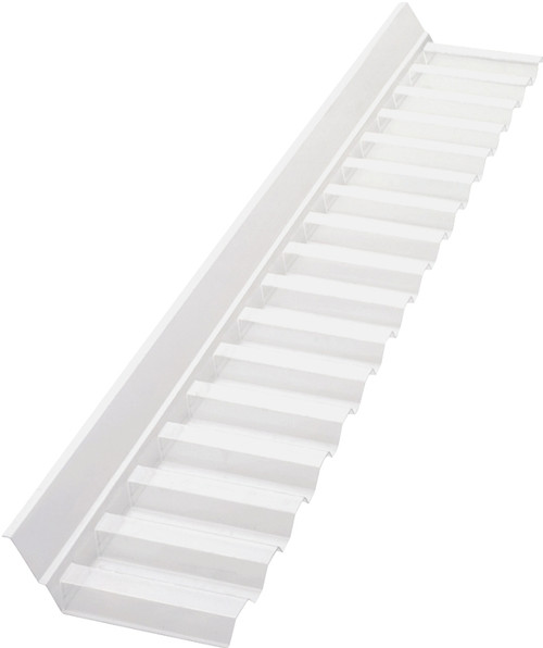 PALRAM AMERICAS 108657 Side Wall Connector Flashing, 4 ft 2 in L, 8 in W, Plastic [SKU: ORG4161758]