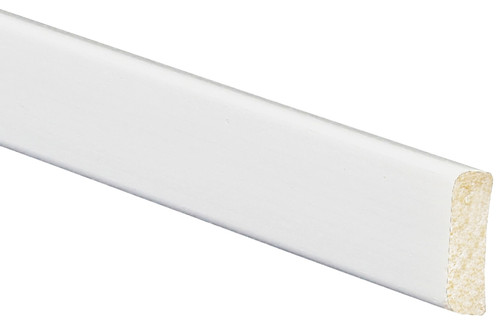 Inteplast Group 142 91420800032 Screen Trim, 8 ft L, 3/4 in W, Polystyrene, Crystal White [SKU: ORG7455108]