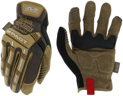 MECHANIX WEAR MPC-07-009 Impact Gloves, Men's, M, Slip-On Cuff, Spandex Back, Brown [SKU: ORG0743245]