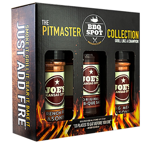 BBQ SPOT Pitmaster, Joe's Kansas City Series OW89072 BBQ Gift Pack, 3 lb [SKU: ORG2371771]