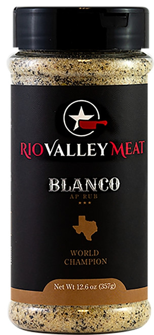 RIO VALLEY MEAT OW91000 BBQ Rub, Blanco AP Flavor, 12.2 oz Bottle [SKU: ORG2371367]