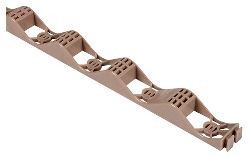 Palruf 92771 Closure Strip, 2 ft L, 1-1/4 in W, Asphalt Saturated Glass [SKU: ORG8111874]