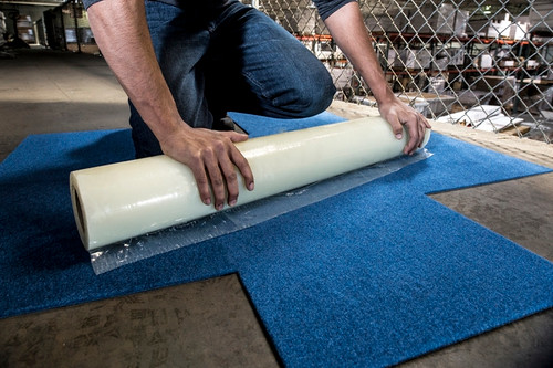 SURFACE SHIELDS CARPET SHIELD CS36200 Carpet Protection, 200 ft L, 36 in W, Plastic, Clear [SKU: ORG7367279]