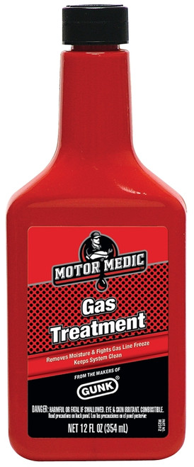 GUNK M2312 Gas Treatment, 12 oz Bottle [SKU: ORG6911432]