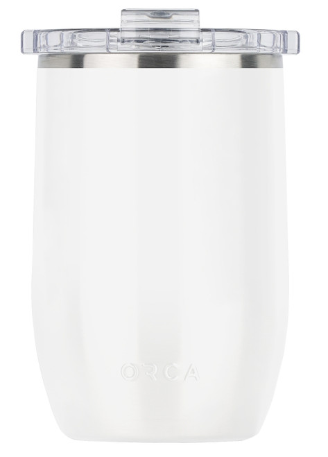 ORCA VIN12PE Wine Glass, 12 oz Capacity, Stainless Steel, Pearl, Dishwasher Safe: Yes [SKU: ORG7870652]