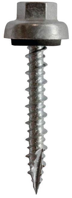 Acorn International SB-MW15Z250 Screw, #9 Thread, High-Low, Twin Lead Thread, Self-Tapping Point, Steel [SKU: ORG3669124]