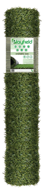 NATCO PRT043056-5X7 Artificial Grass Rug, Fescue, Turf, Dark Green [SKU: ORG9842055]