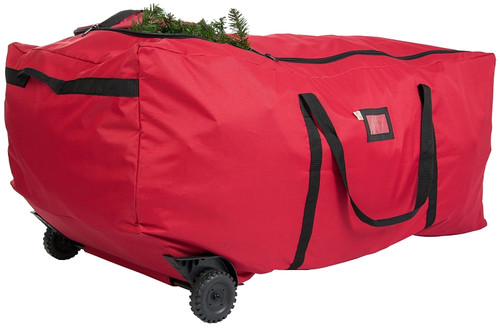 Treekeeper SB-10237 EZ Rolling Storage Duffel, XL, 6 to 9 ft Capacity, Polyester, Red [SKU: ORG4784336]