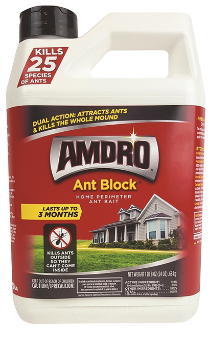 Amdro 100099217 Ant Bait, Granular, Sprinkle Application, 24 oz Can [SKU: ORG7439037]