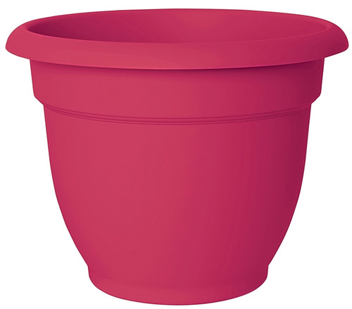 Bloem Self-Watering Planter, 1/2 gal Capacity, 6 in Dia 6-1/2 in Top x 3-1/2 in Base W x 6-1/2 in H, Resin [SKU: ORG4692679]