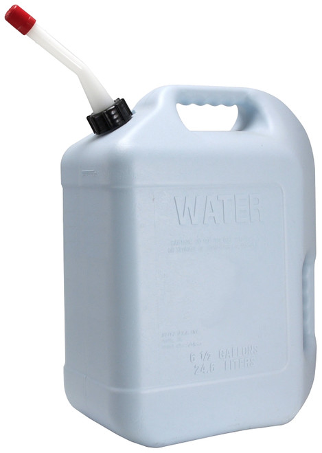 HOPKINS 50863 Water Can, 6.5 gal Can, Self-Venting Spout, Polyethylene [SKU: ORG6559165]