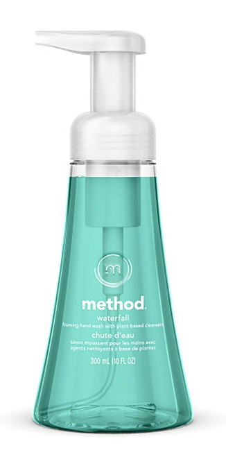 method 1160 Foaming Hand Wash, Aqua, Waterfall, 10 oz Bottle [SKU: ORG5859699]
