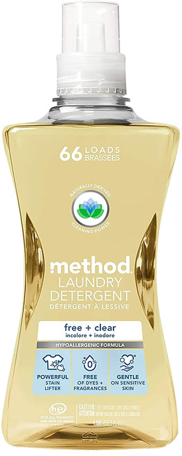method 1126 Laundry Detergent, 53.5 oz Bottle, Liquid, Pleasant [SKU: ORG9499468]