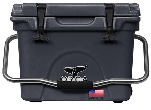 ORCA ORCCH020 Cooler, 20 qt Cooler, Plastic, Charcoal, 10 days Ice Retention [SKU: ORG5280656]