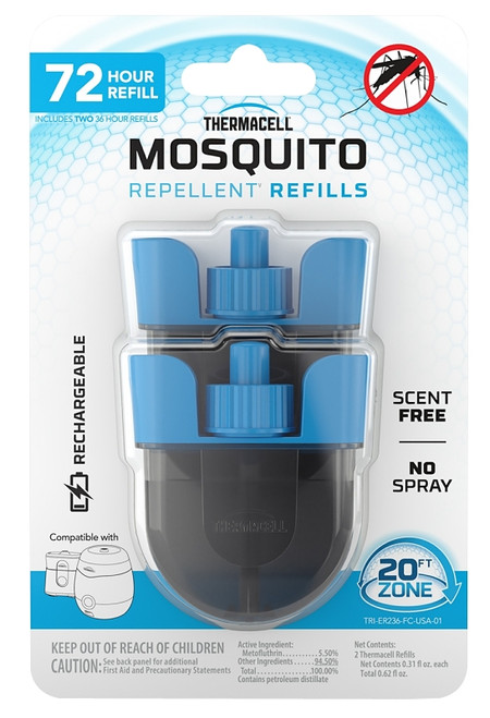 Thermacell ER236 Rechargeable Mosquito Repeller Refill, Liquid, Slight, Solvent [SKU: ORG2893287]