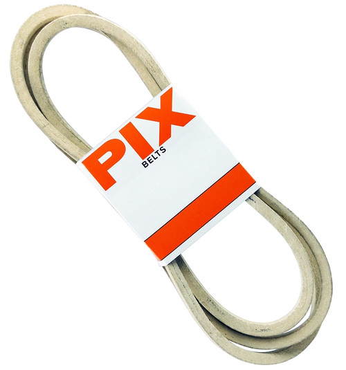 PIX P-9540101A Replacement V-Belt, 1/2 in W, White, 20 in Deck [SKU: ORG4969713]