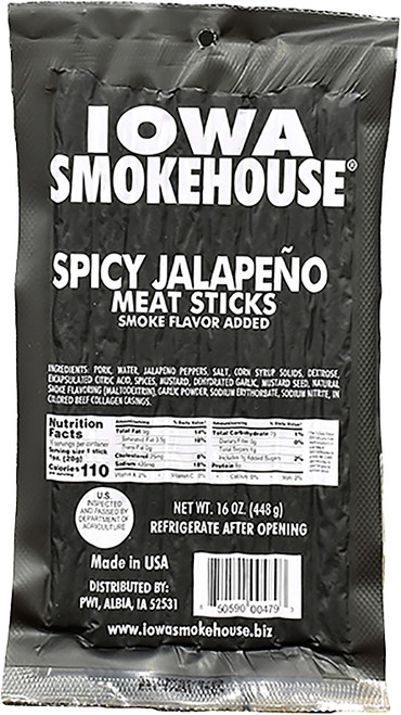 STICK MEAT SPICY JALAPENO 16OZ [SKU: ORG2094266]
