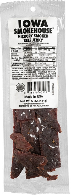 JERKEY BEEF HICKORY SMOKED 5OZ [SKU: ORG2094332]