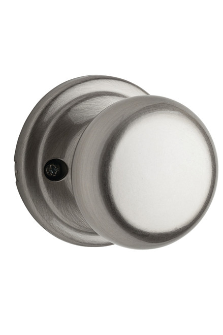 Kwikset 788H 15BX Dummy Door Knob, 2-3/8 in Dia Knob, Satin Nickel [SKU: ORG4312500]