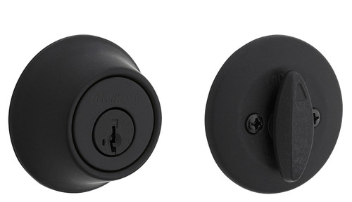 Kwikset 660 Series 660 514 SMT CP K6 Deadbolt, 3 Grade, Keyed One Side Key, Zinc, Matte, KW1, SC1 Keyway [SKU: ORG7451032]