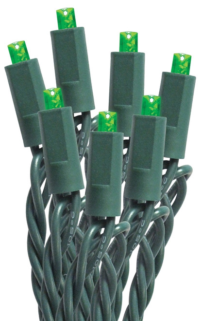 Santas Forest 27355 LED Micro Mini String Lights, Green, 50 ct [SKU: ORG4460952]