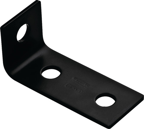 National Hardware 1152BC Series N351-477 Corner Brace, 3-1/2 in L, 1-1/2 in W, 1.6 in H, Steel, Powder-Coated [SKU: ORG0103838]