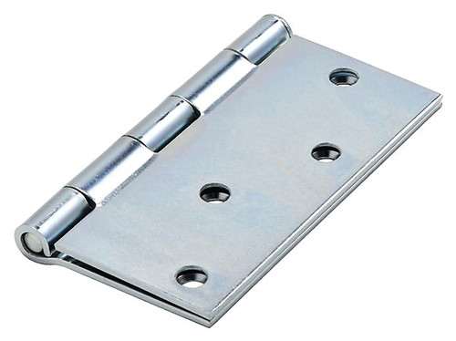 National Hardware N830-195 Door Hinge, Steel, Zinc, Full-Mortise Mounting [SKU: ORG7175805]