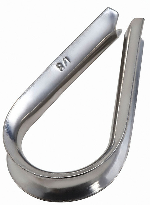National Hardware 4232BC Series N830-305 Rope Thimble, Stainless Steel [SKU: ORG7183262]