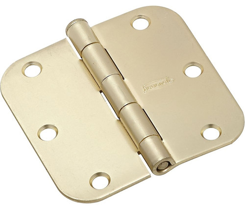 National Hardware N612-060 Door Hinge, Steel, Satin Brass, 50 lb [SKU: ORG7182934]
